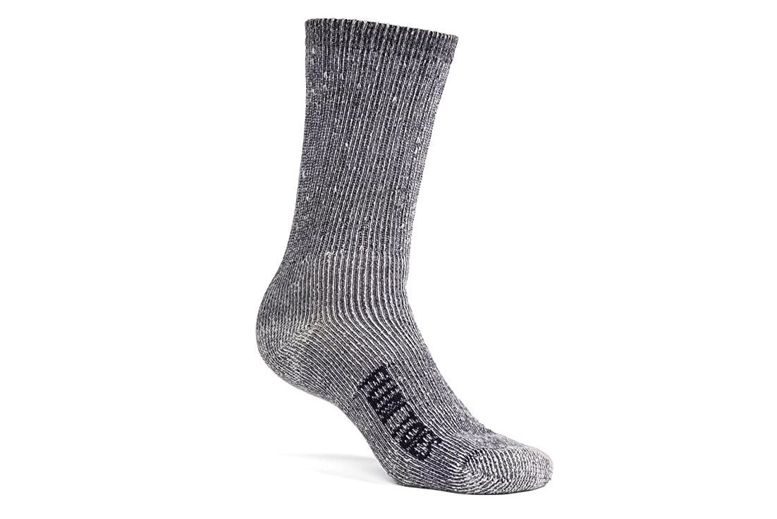 Fun toes merino socks in grey.