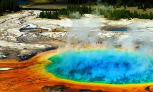 Yellowstone National Park geysers