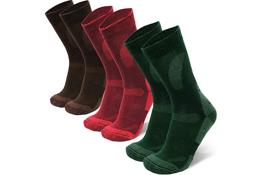 Danish endurance socks in multiple colors.