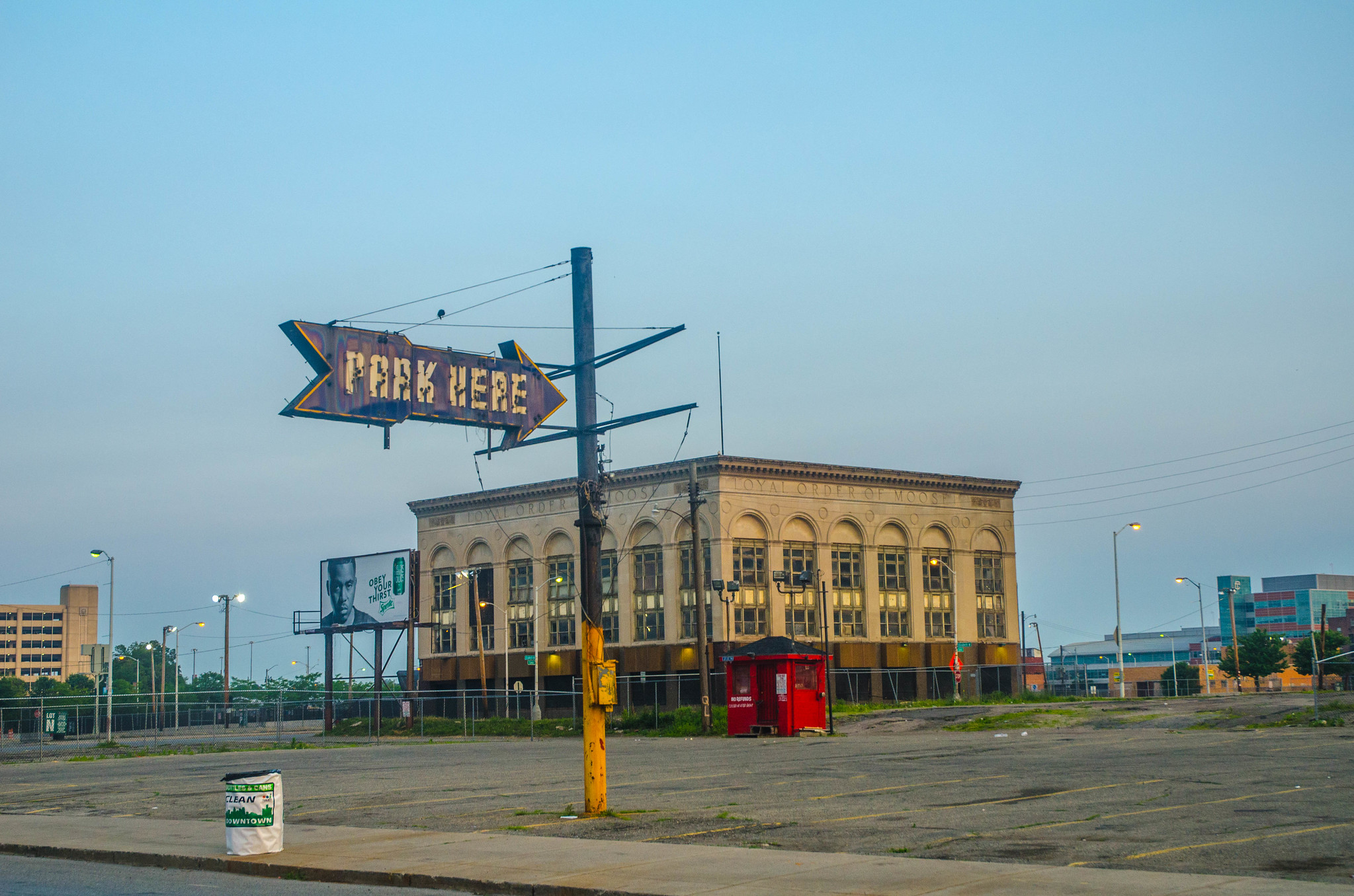 Detroit Michigan Ghost Town Setting