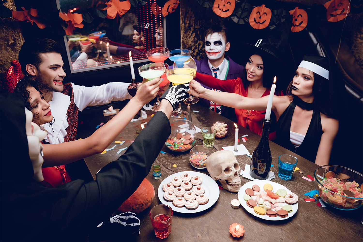 Spooky Halloween Party Punch - Simply Happy Foodie