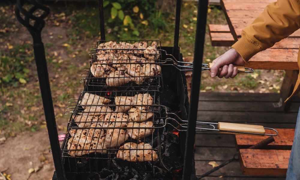 best charcoal grills barbecue on the grill  autumn