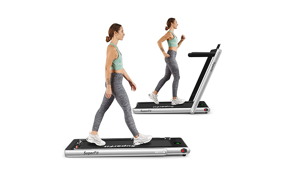 The Goplus Folding Treadmill Is the Best Treadmill to Buy on Cyber