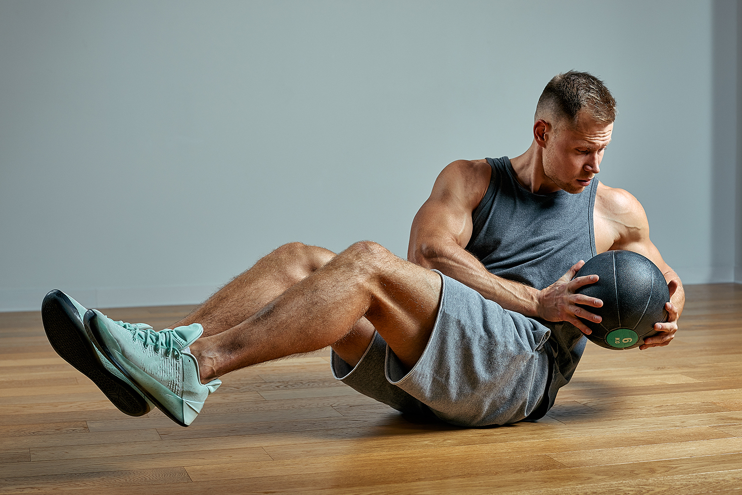 Upper body exercises with best sale medicine ball