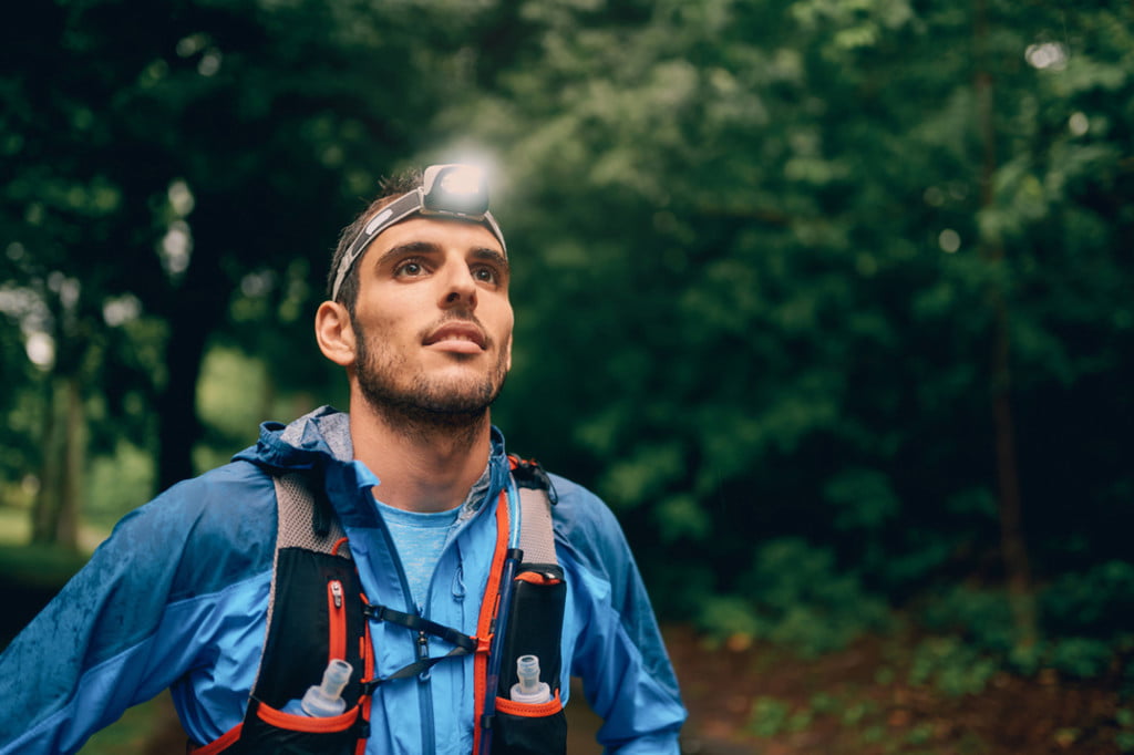 head lamp running