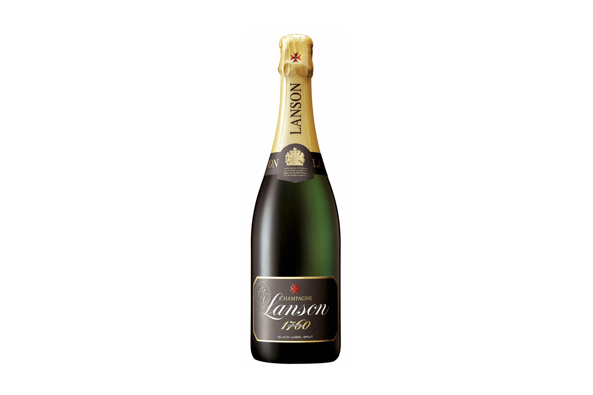 Lanson Black Label Brut Champagne Bottle