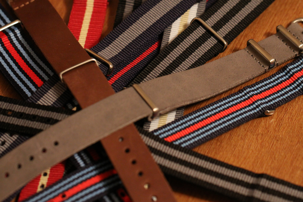 Barton leather hot sale nato strap