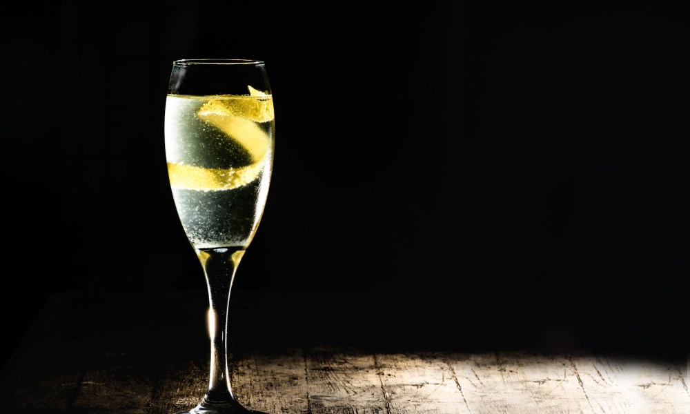 French 75 cocktail