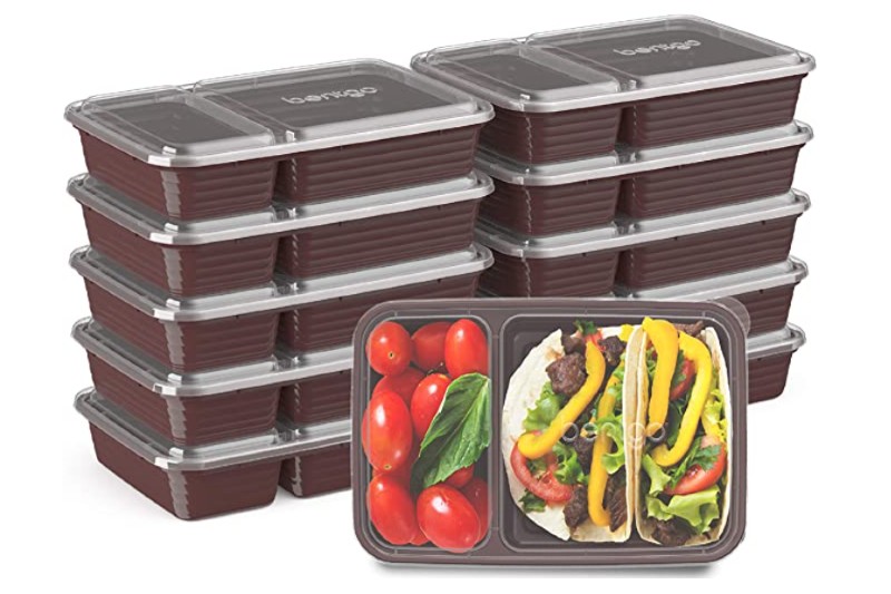 You can find all of my meal prep containers on my  page in the M