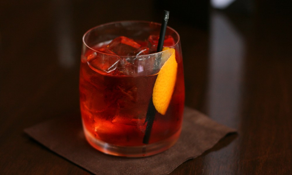 Negroni cocktail