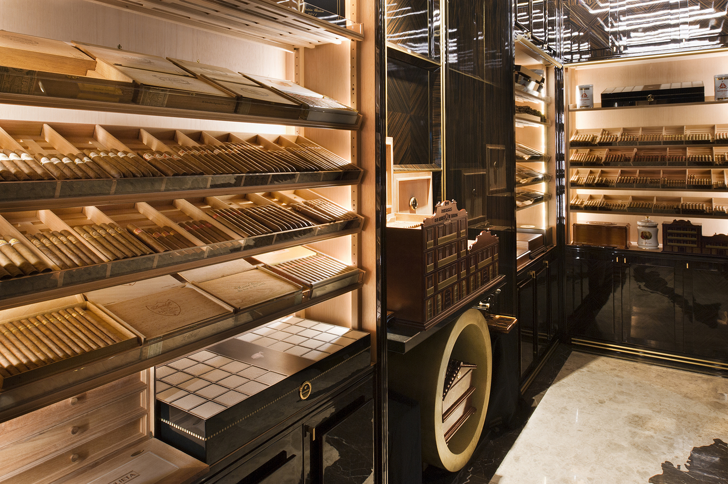 Europe S Largest Cigar Collection Is A Feast For The Senses Here S Why   The Wellesley Knightsbridge Humidor 1 