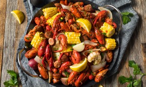 A southern Crawfish plate