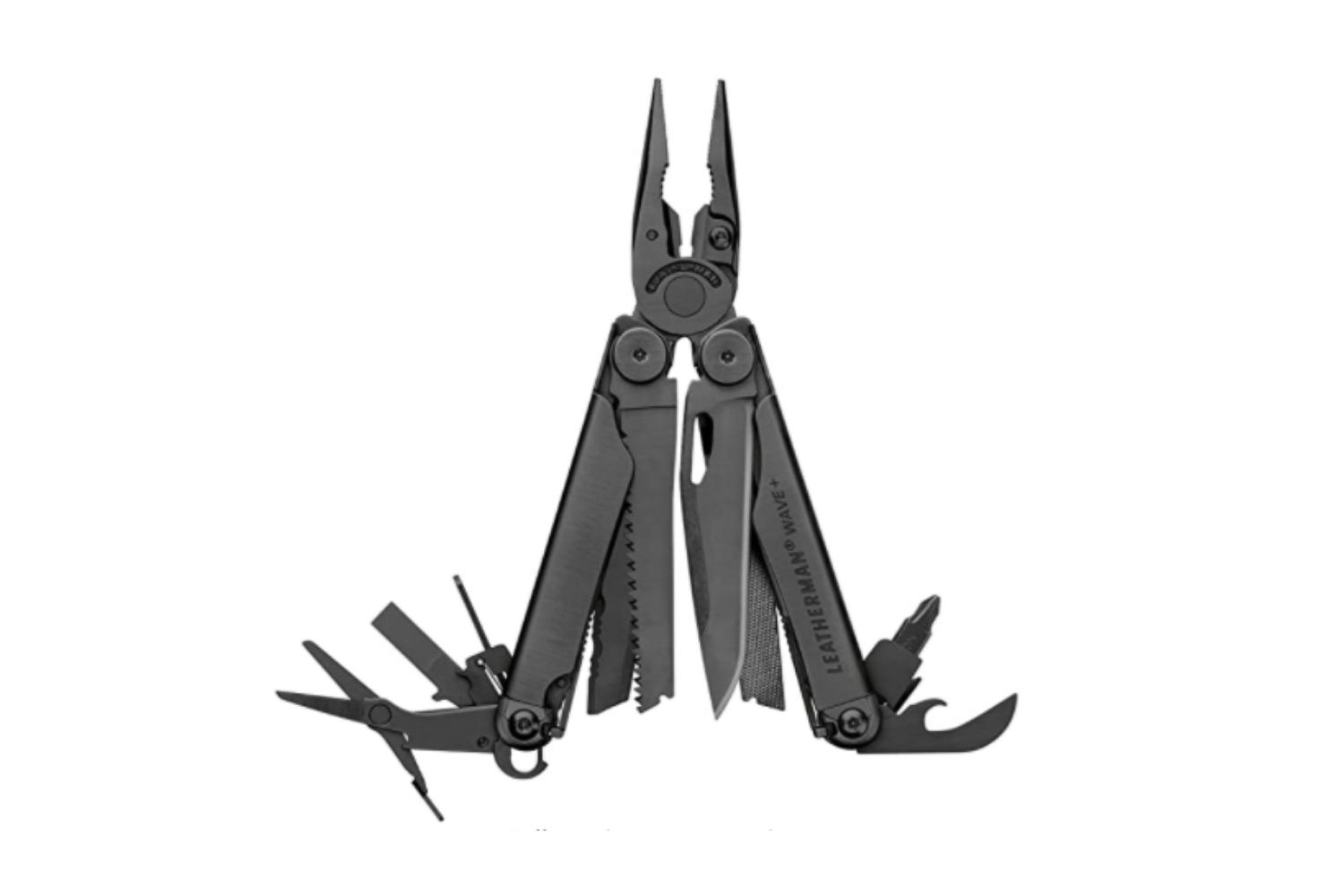 LEATHERMAN, Wave Plus Multitool in black.