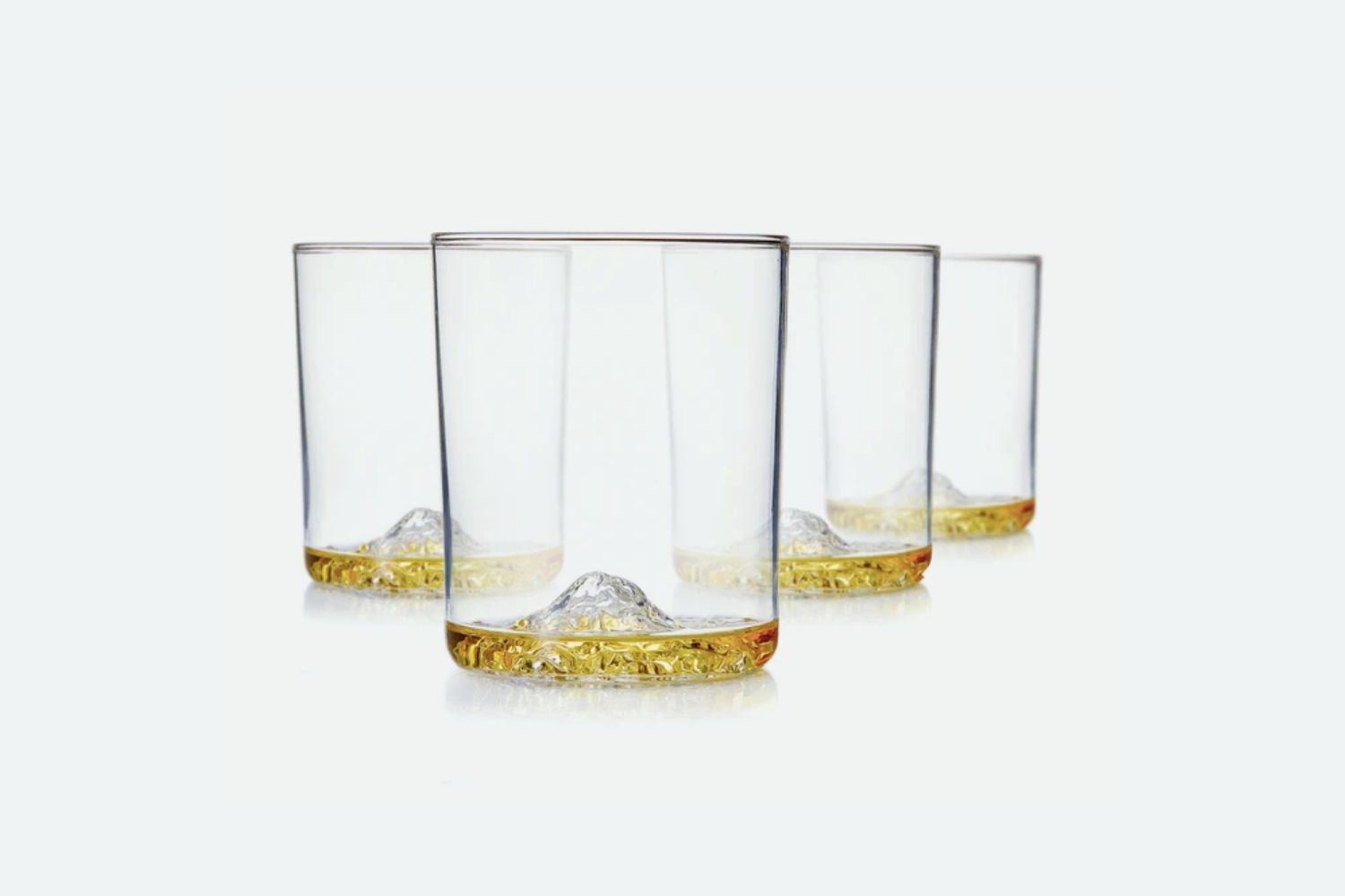 Whiskey Peaks Glasses.