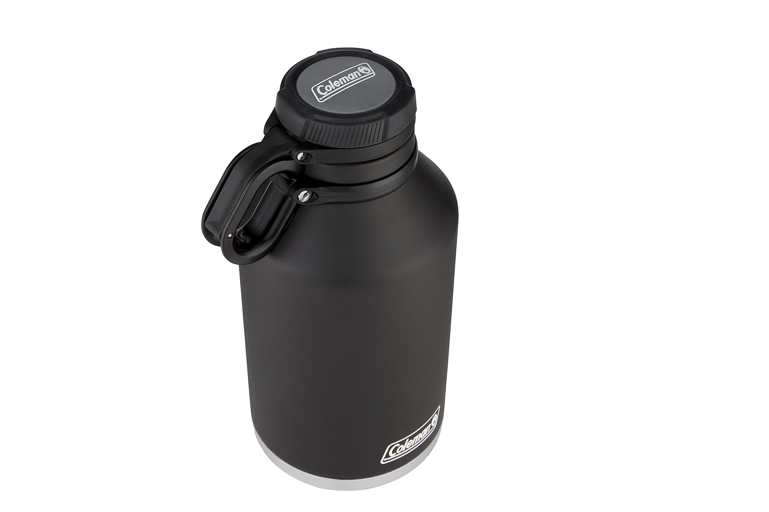 Coleman Stainless Steel Growler, Black, 64 oz