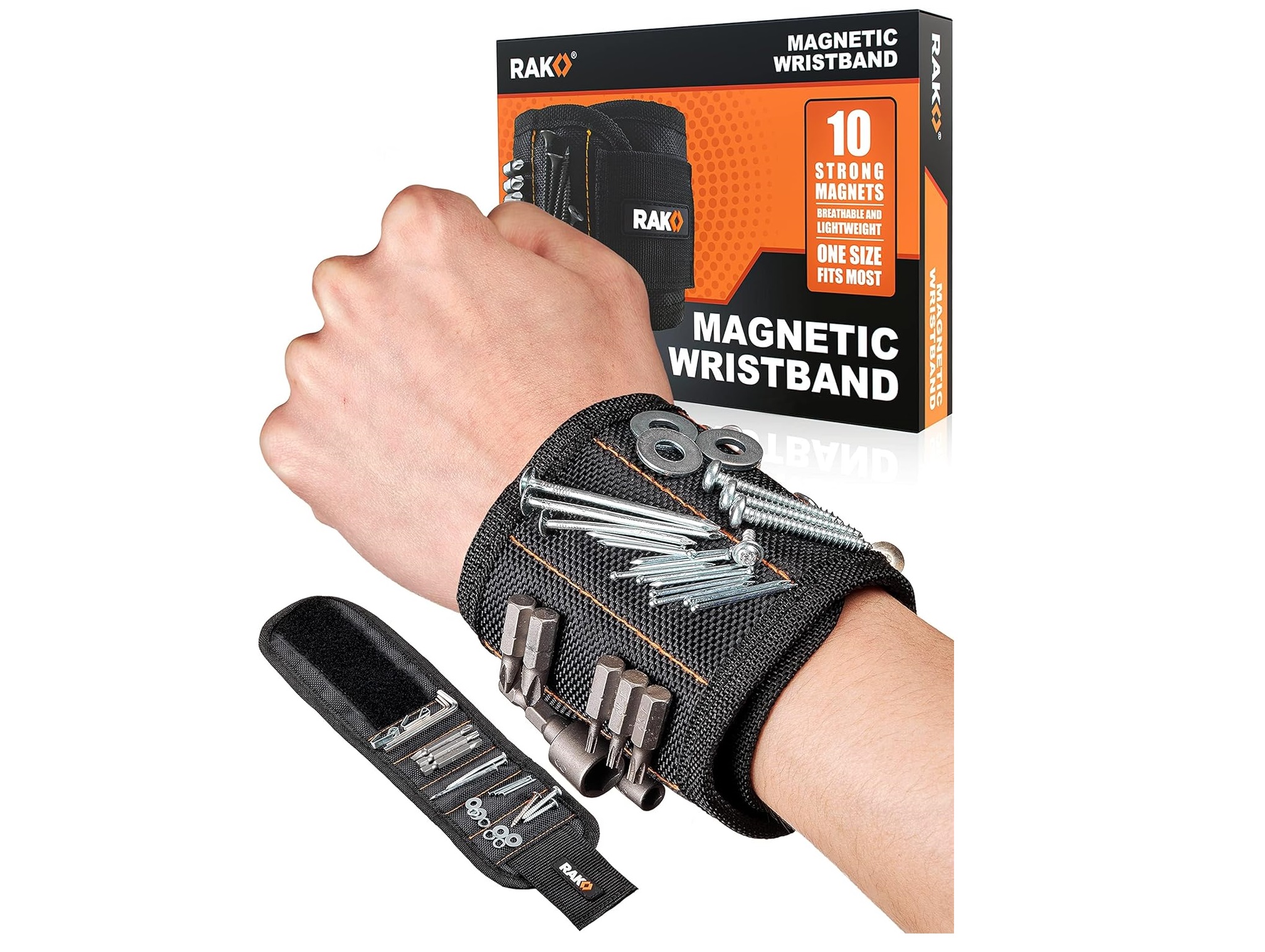 RAK Magnetic Wristband for holding metal while working