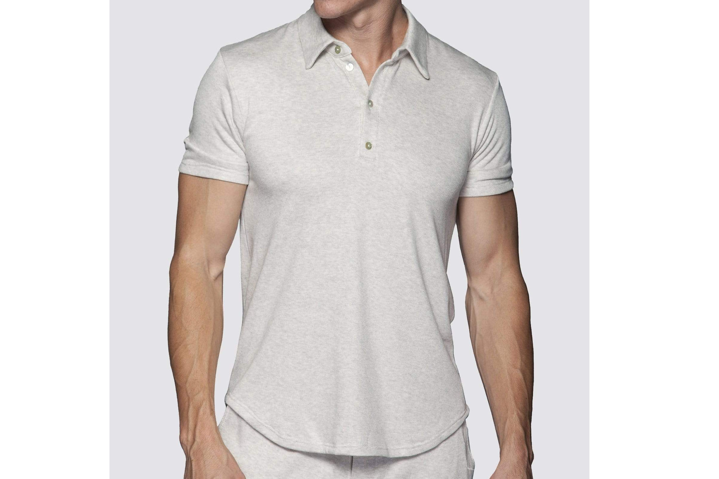 Bleusalf polo white.