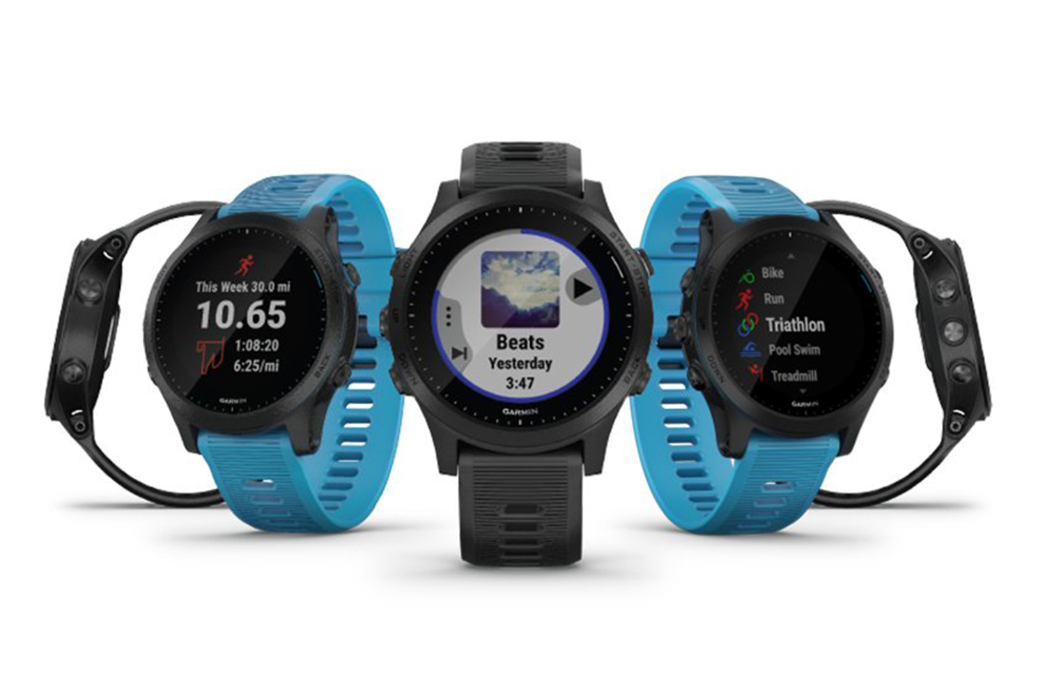 Garmin forerunner running watches.