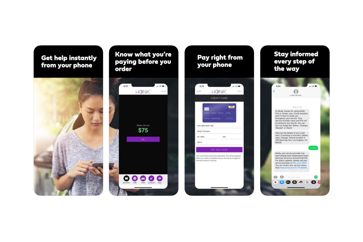 Honk Roadside Assistance App