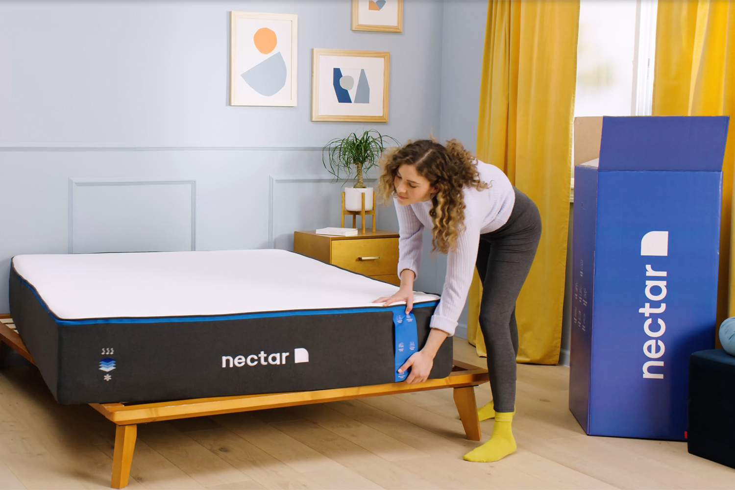 Nectar mattress in outlet a box