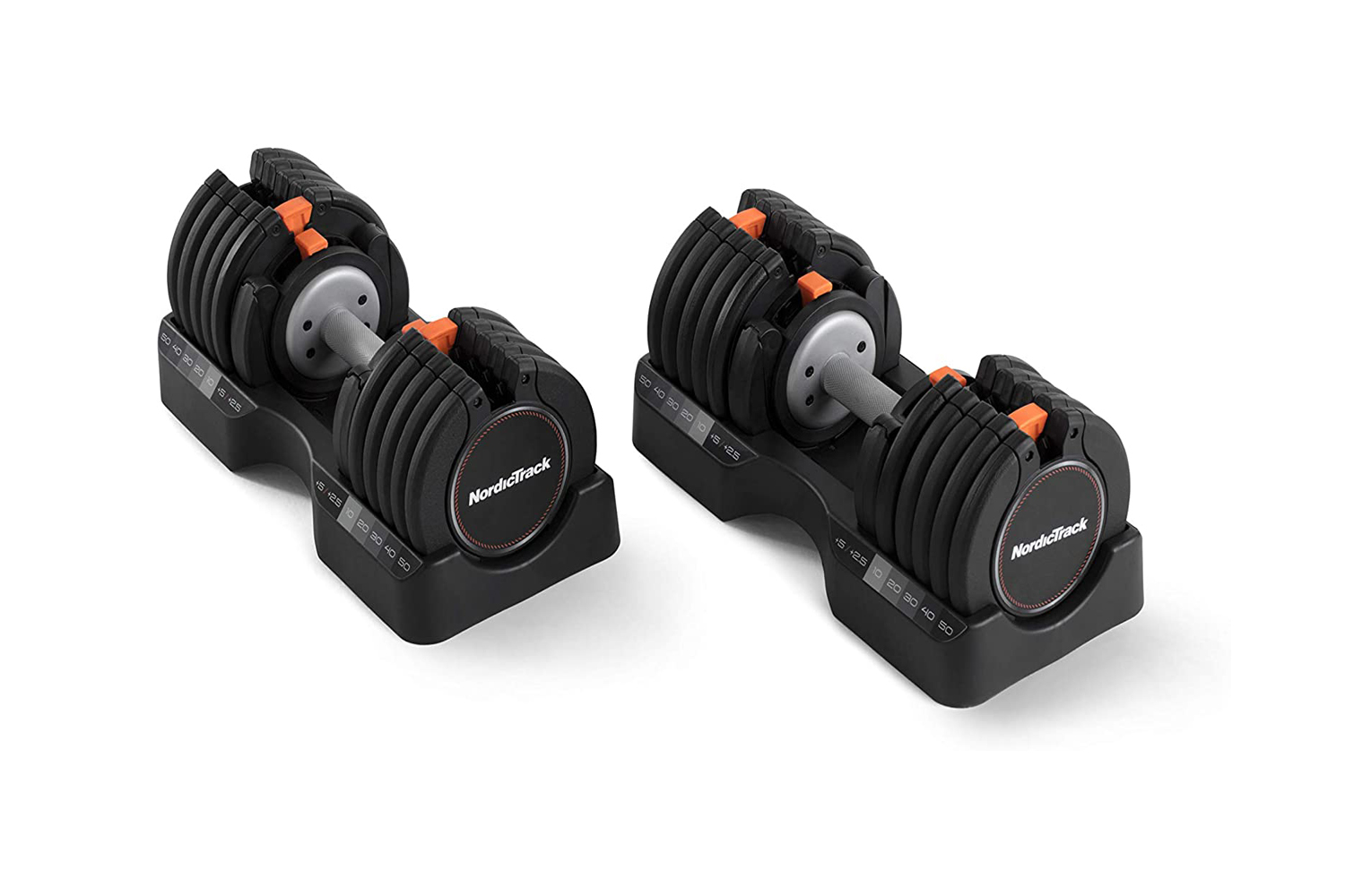 NordicTrack 55 lb. Select-a-Weight Dumbbell Pair