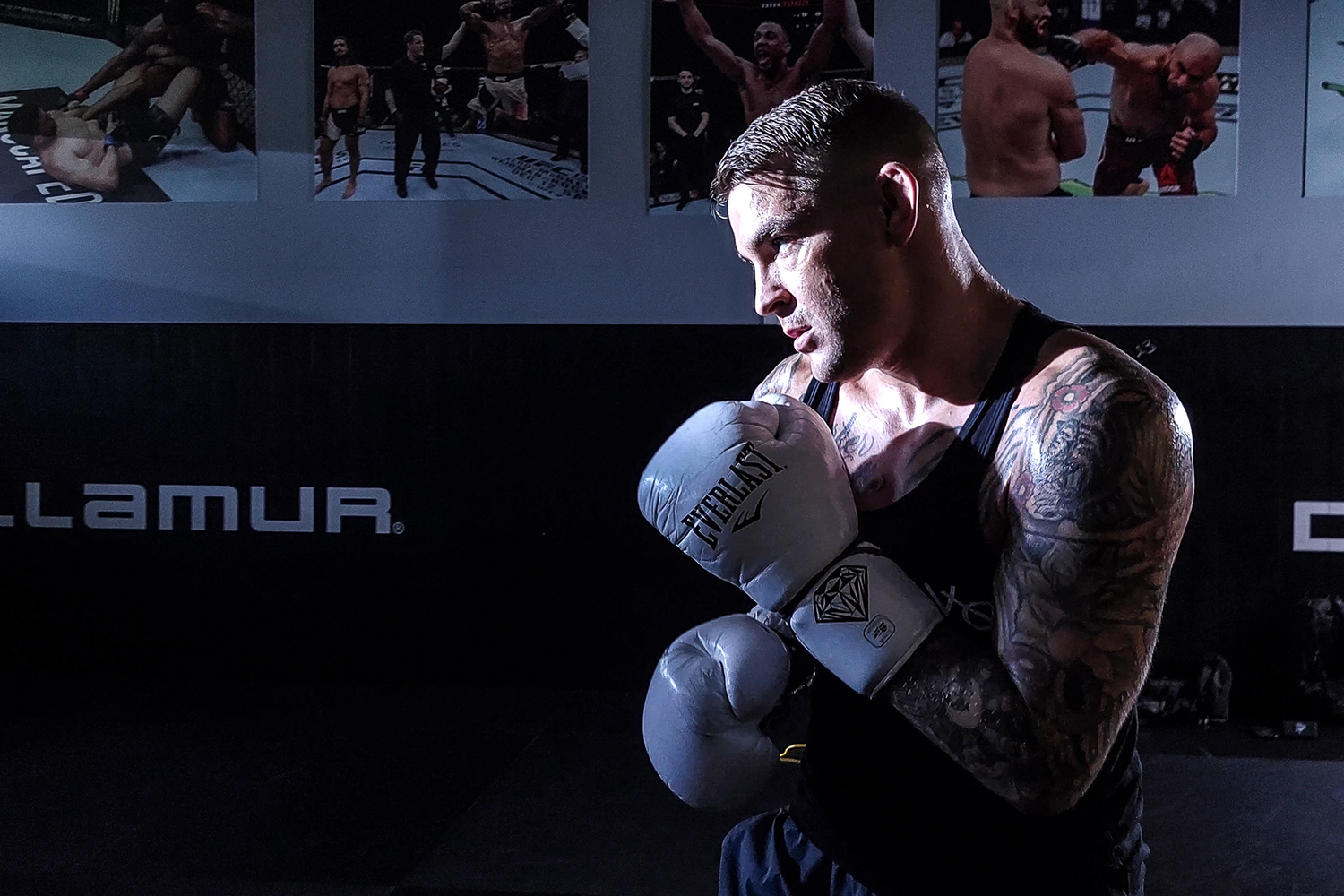 dustin poirier boxing gloves