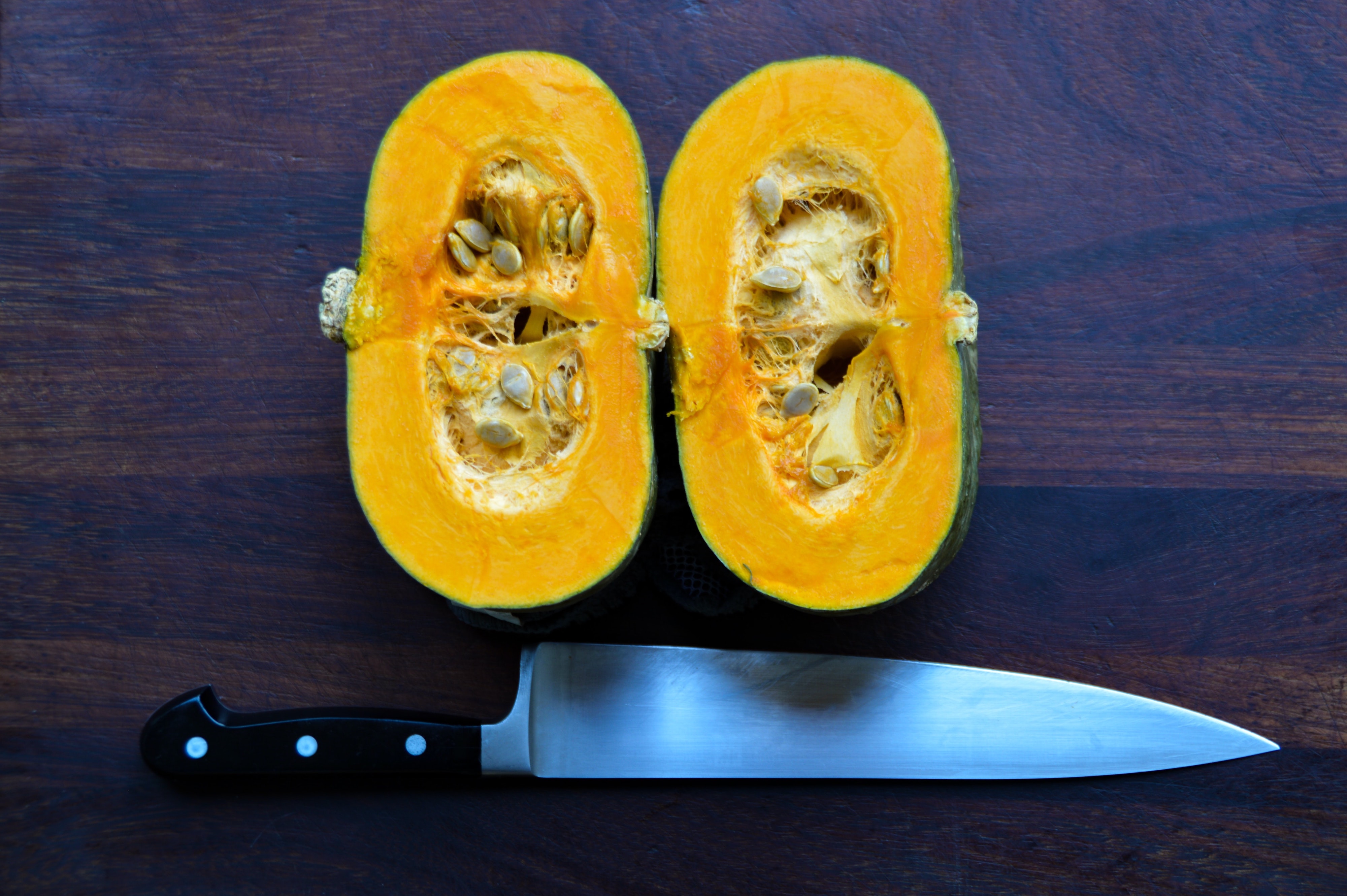 Sliced acorn squash