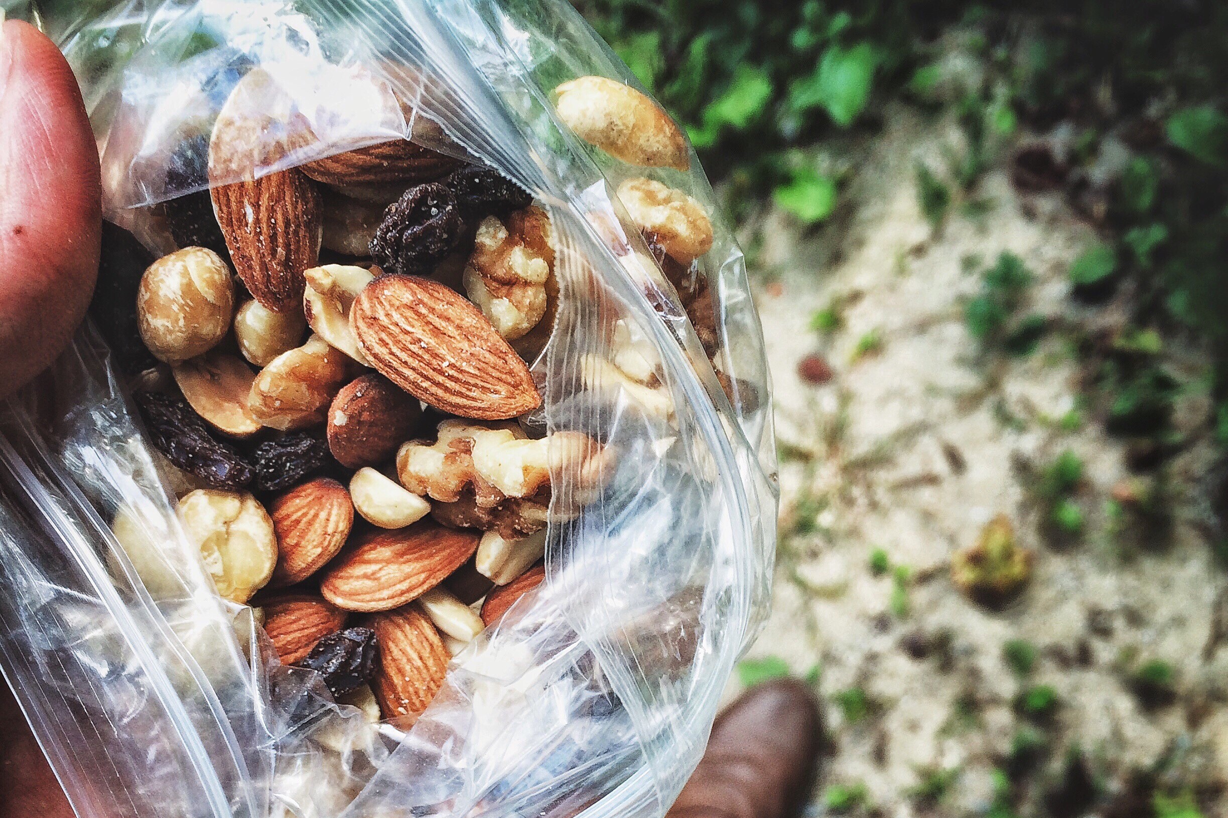 Honey Roasted Nut Mix with Cashews, Almonds, Pecans & Pistachios. I was  told these were good so I had to grab them and I can attest they�