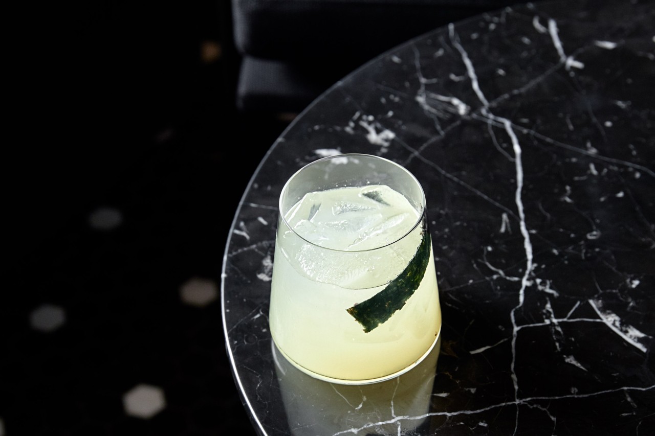 Yuzu Smash Cocktail