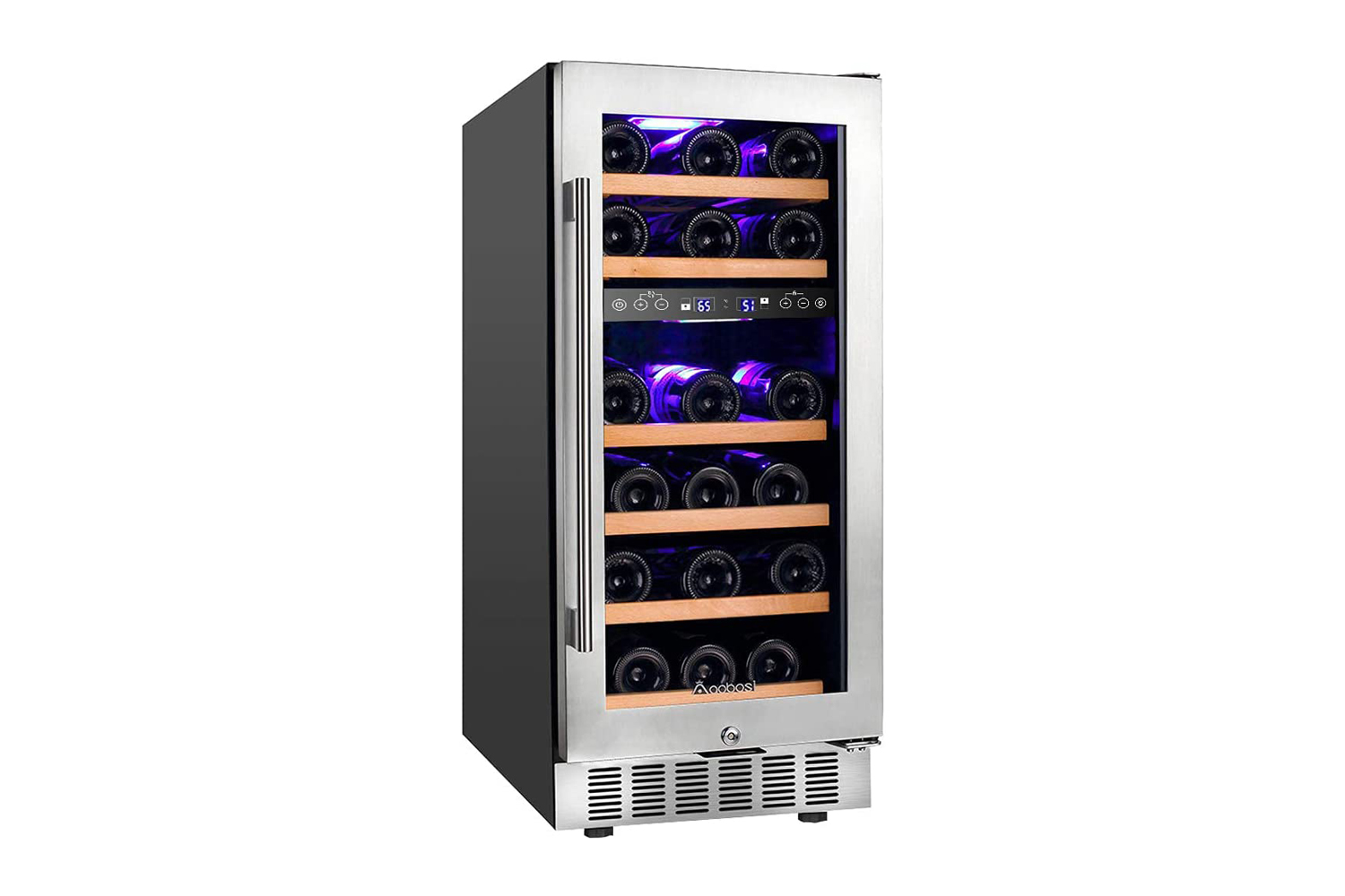 hOmeLabs Beverage Refrigerator and Cooler - 120 Can Mini Fridge