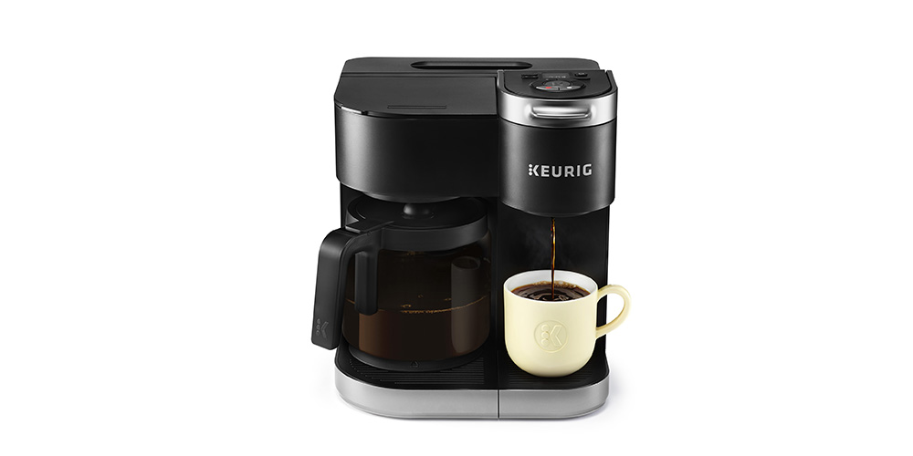 Keurig K-Duo Single Serve K-Cup Pod & Carafe Coffee Maker, Black