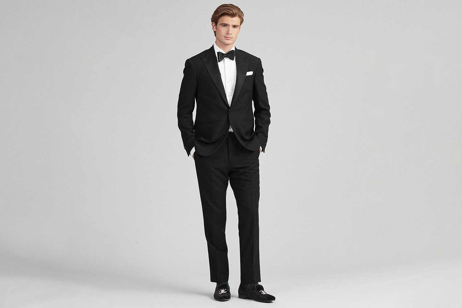 Guy in tuxedo dress sale