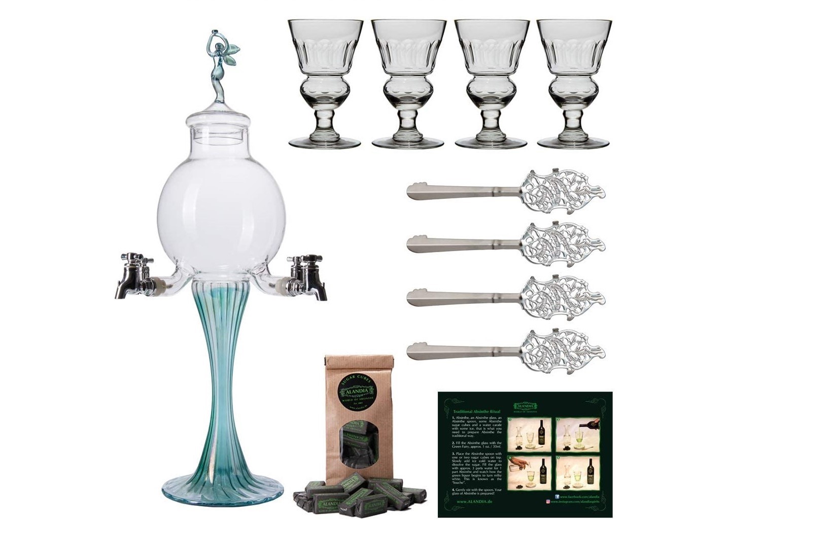 Full absinthe set