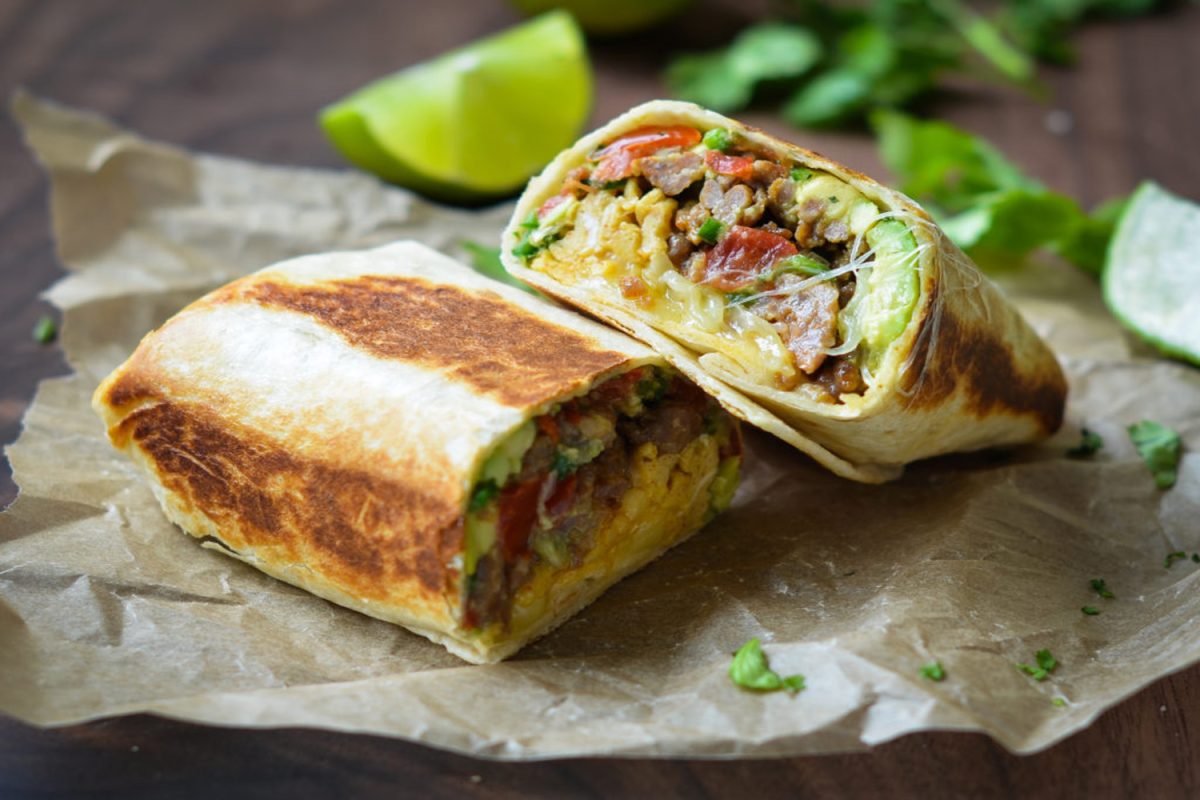 best lunch recipes breakfast burritos