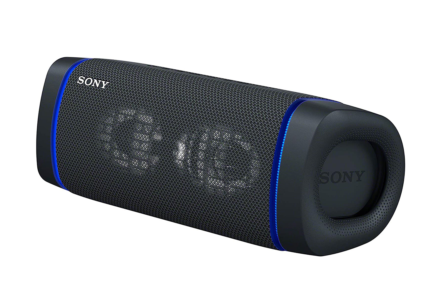 Sony SRS-XB33 EXTRA BASS Wireless Portable Speaker on white background.