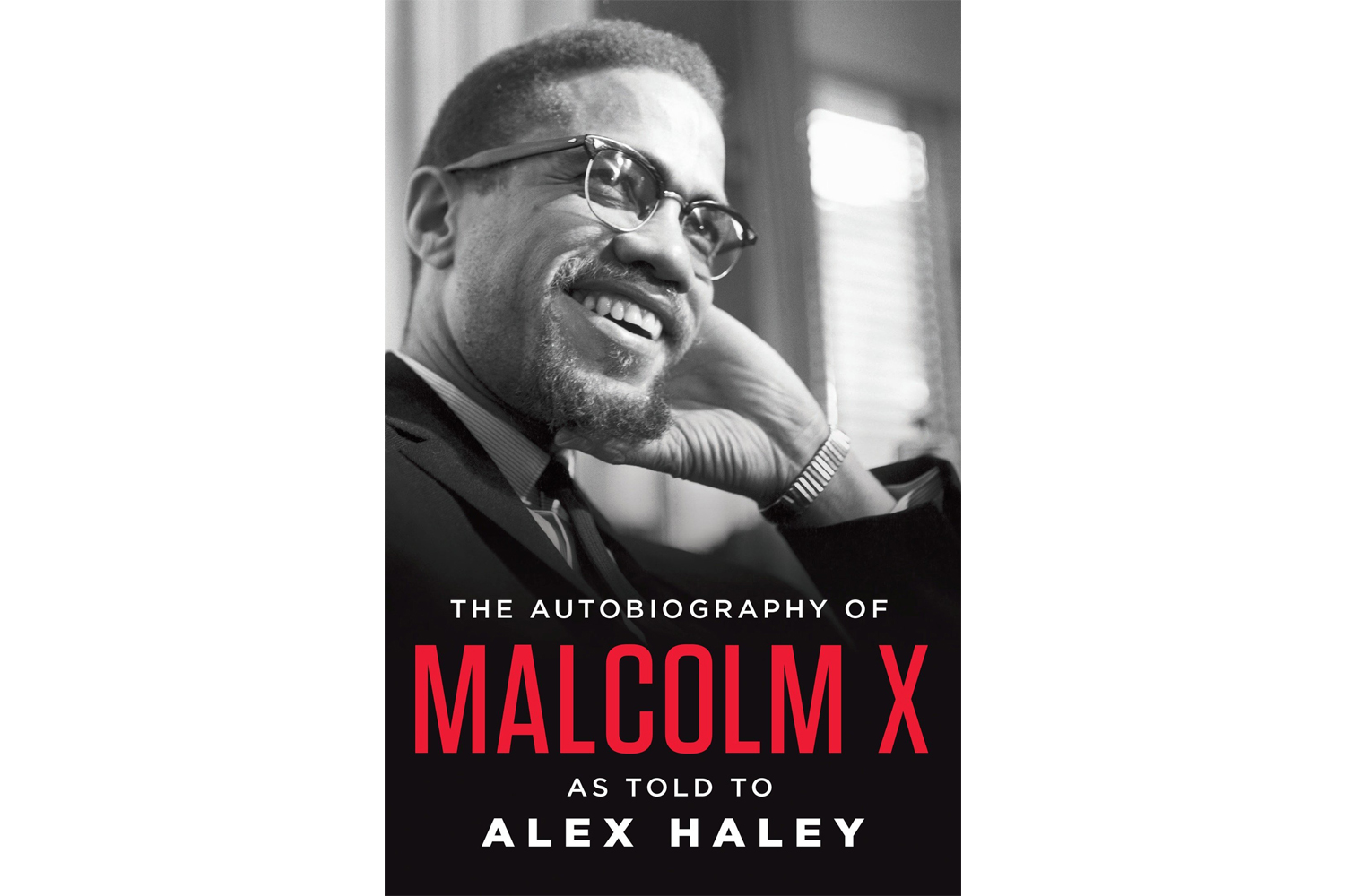 The cover of "The Autobiography of Malcolm X as told to Alex Haley."