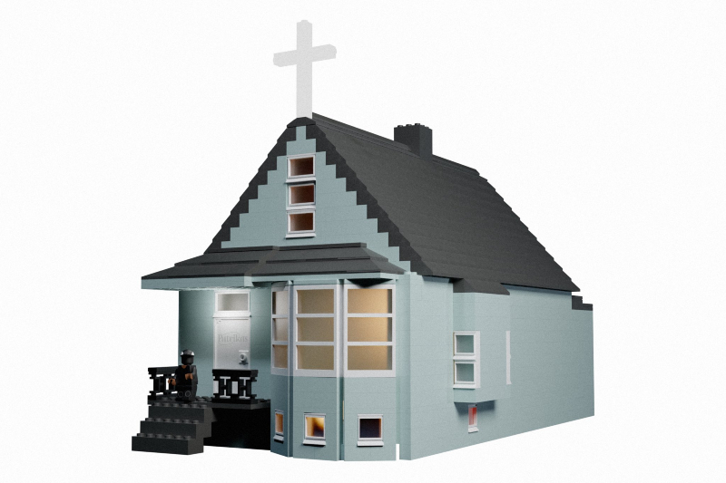 Custom lego hot sale house