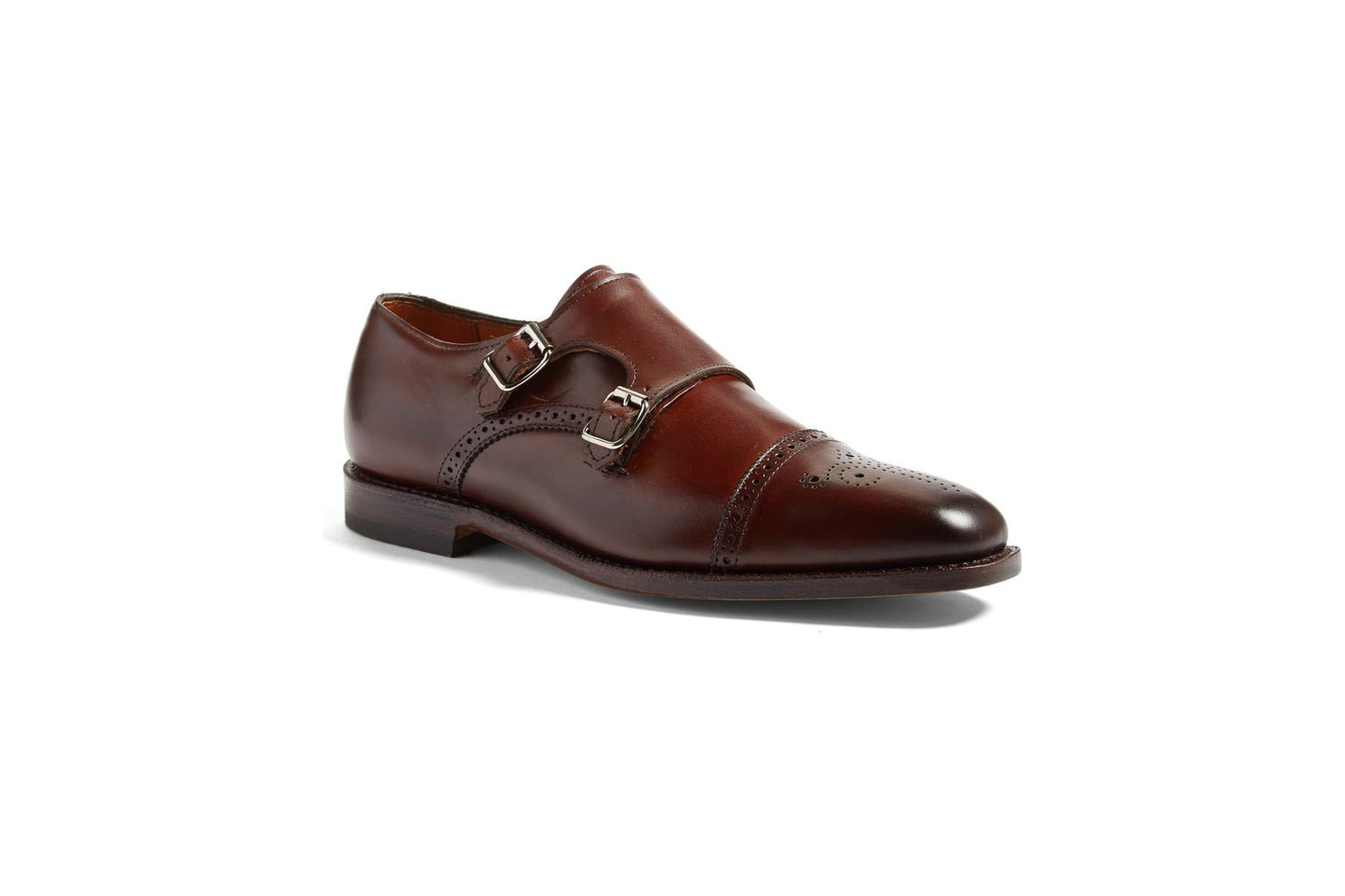 Allen edmonds single hot sale monk strap