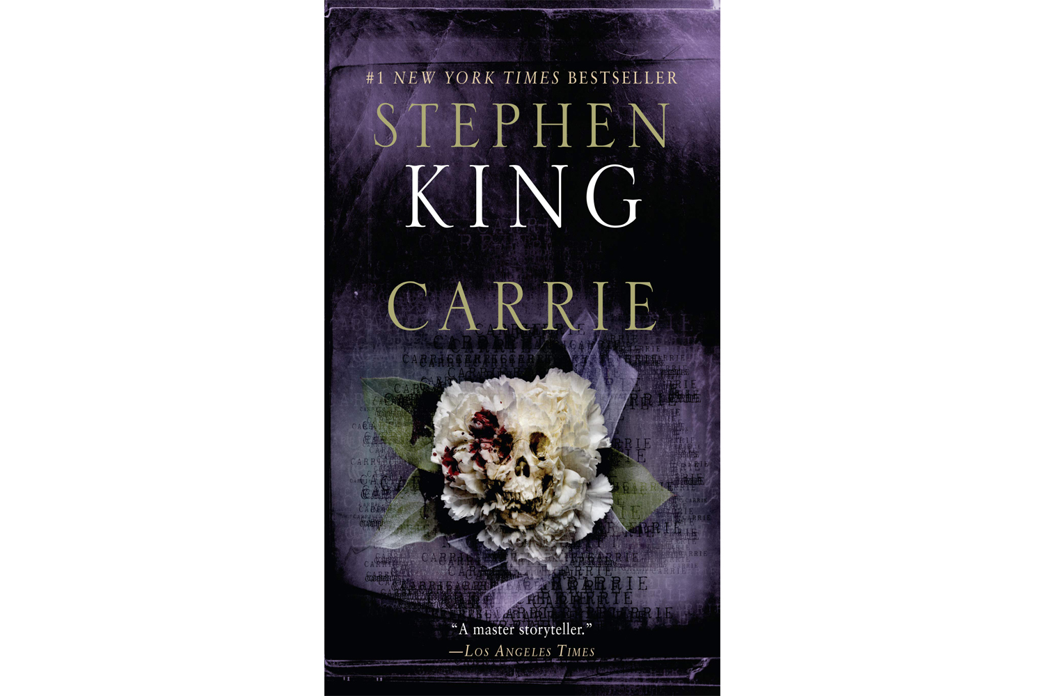 The cover of Stephen King's "Carrie."