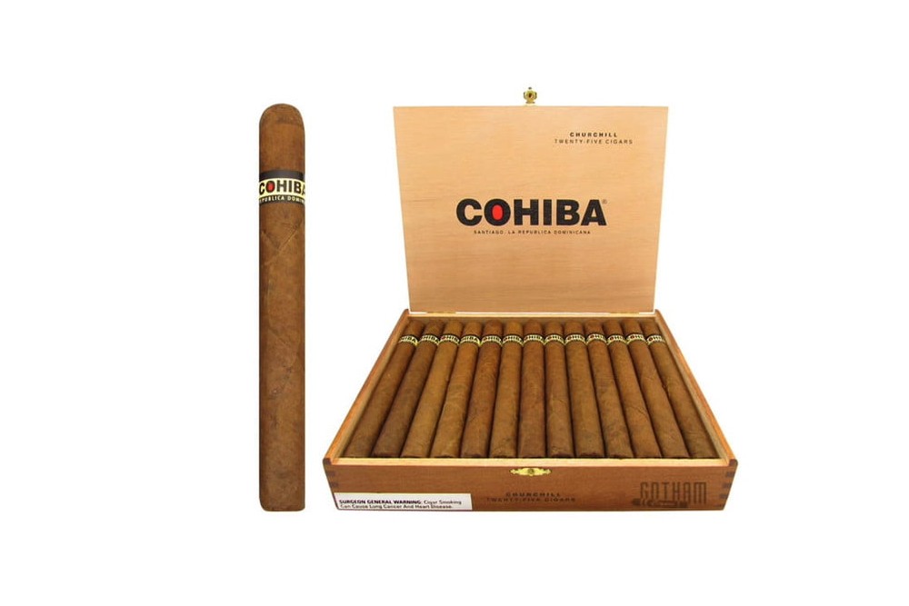 Cohiba Dominican is a Churchill cigar type.