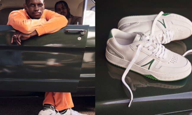 A$AP Nast and the L001 — inspired by the first ever shoe created by Rene Lacoste.