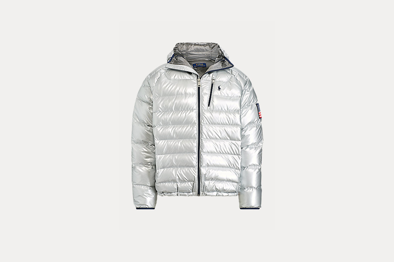 Polo glacier outlet heated down jacket