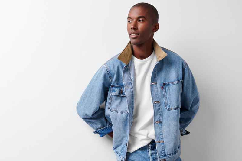 Blue Men Denim Jacket at Rs 500/piece in Noida | ID: 24281079633