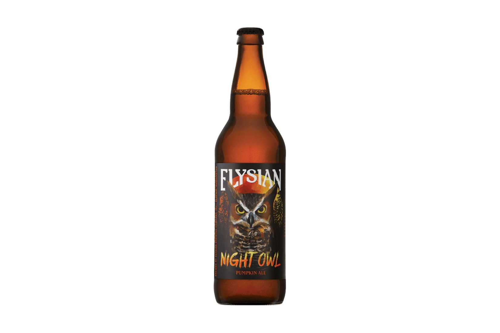 Elysian Night Owl Pumpkin Beer.