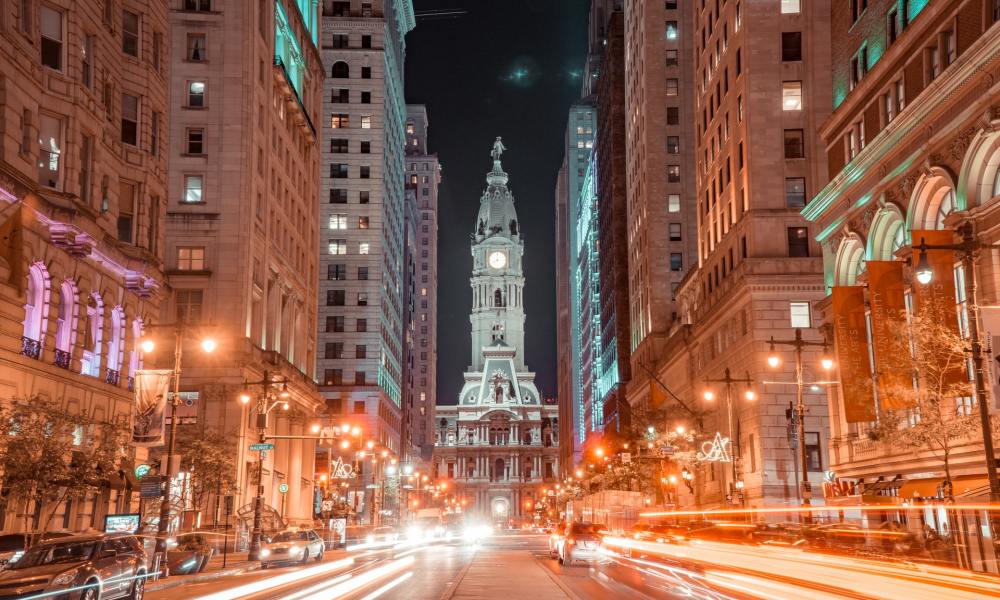 Philadelphia city view