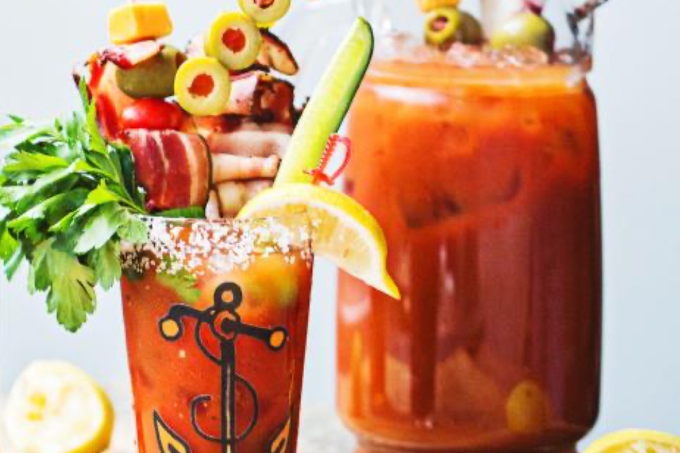 Spiced Rum Bloody Mary.