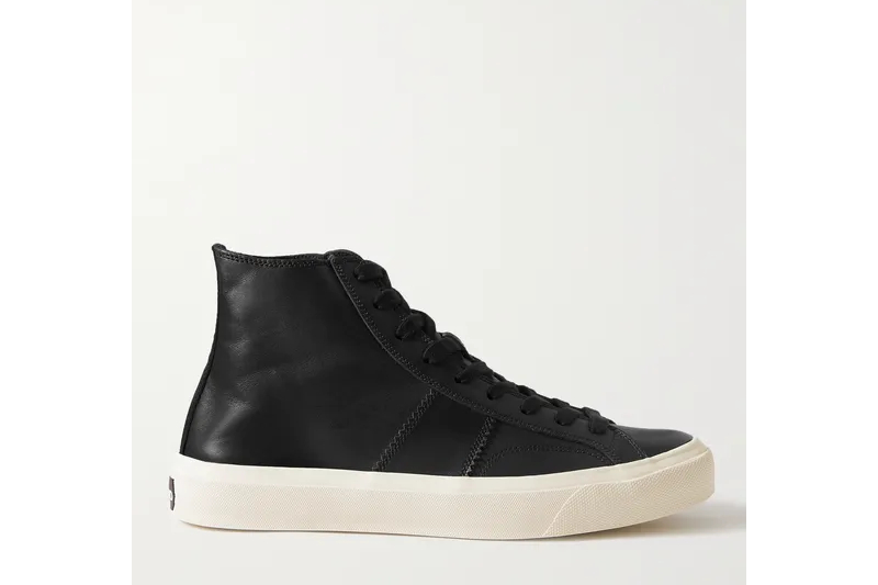 Best leather high top sneakers sale