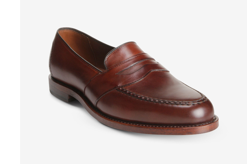 Stylish leather loafers for men.