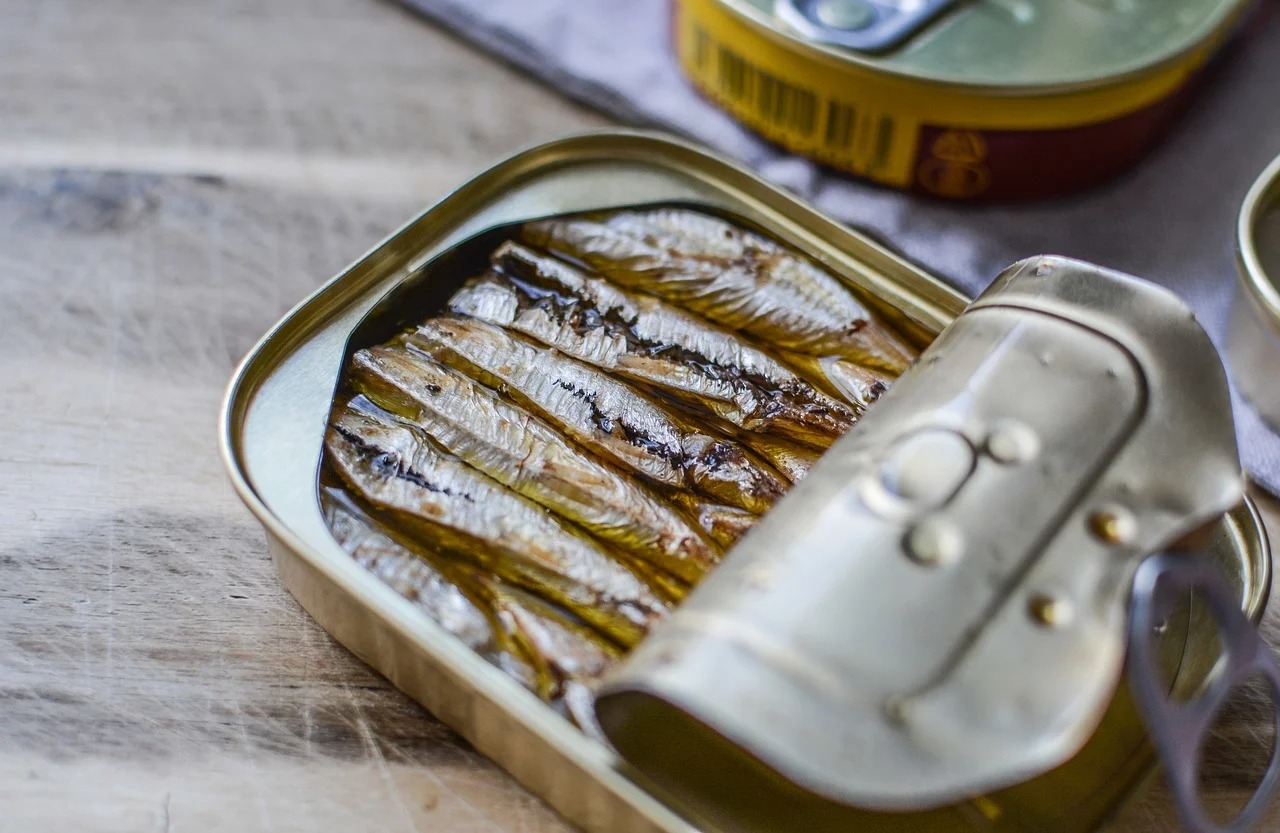 Sardines in a can