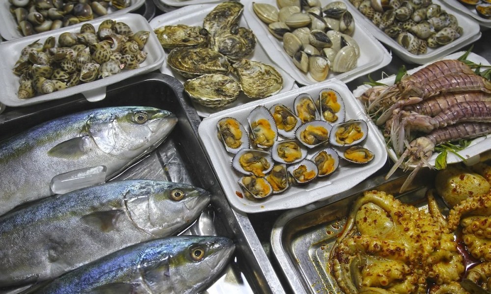 Seafood that is high in vitamin B12